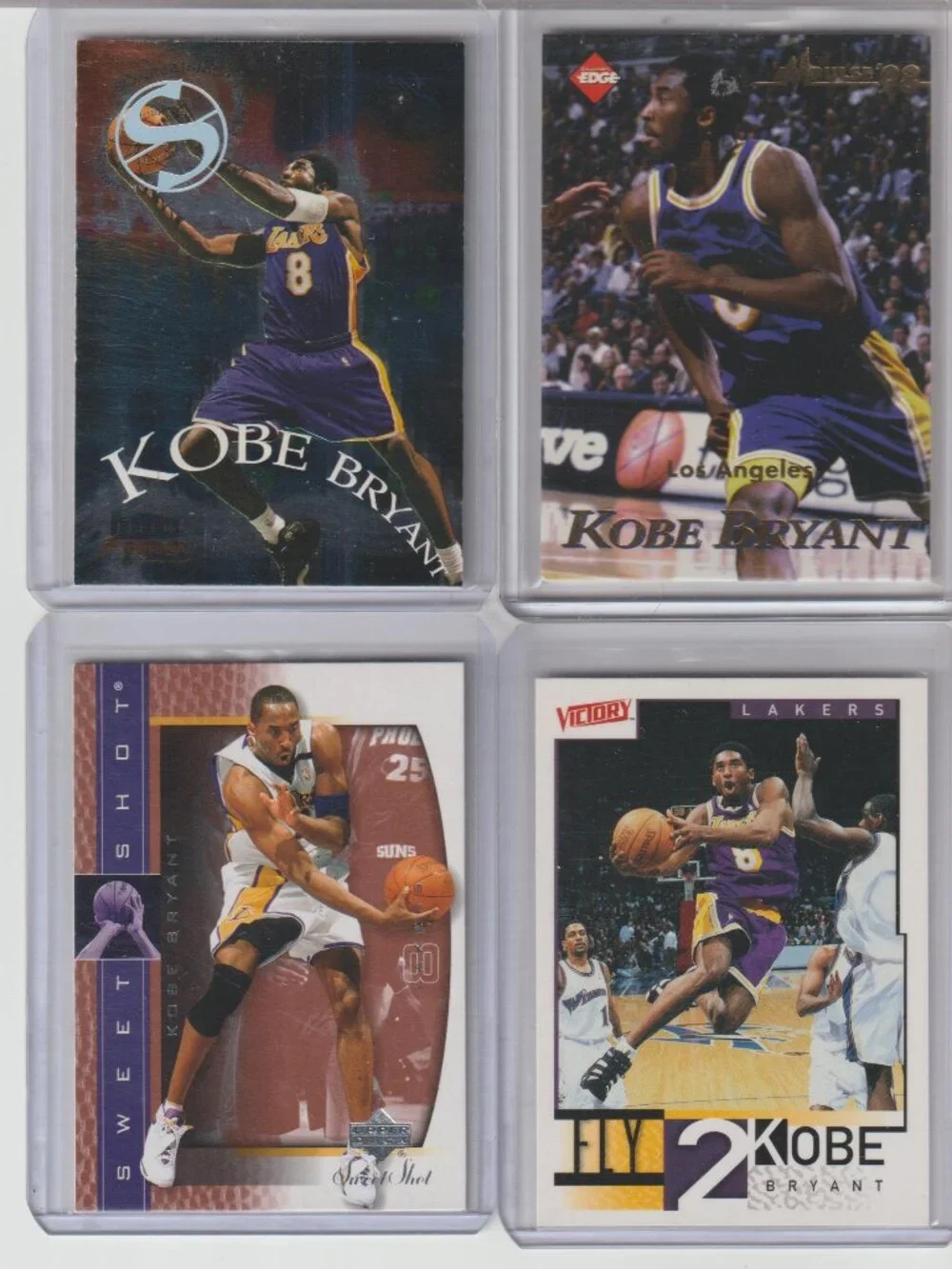 Kobe Bryant 4 Card Set — Lakers/Black Mamba Magic #19